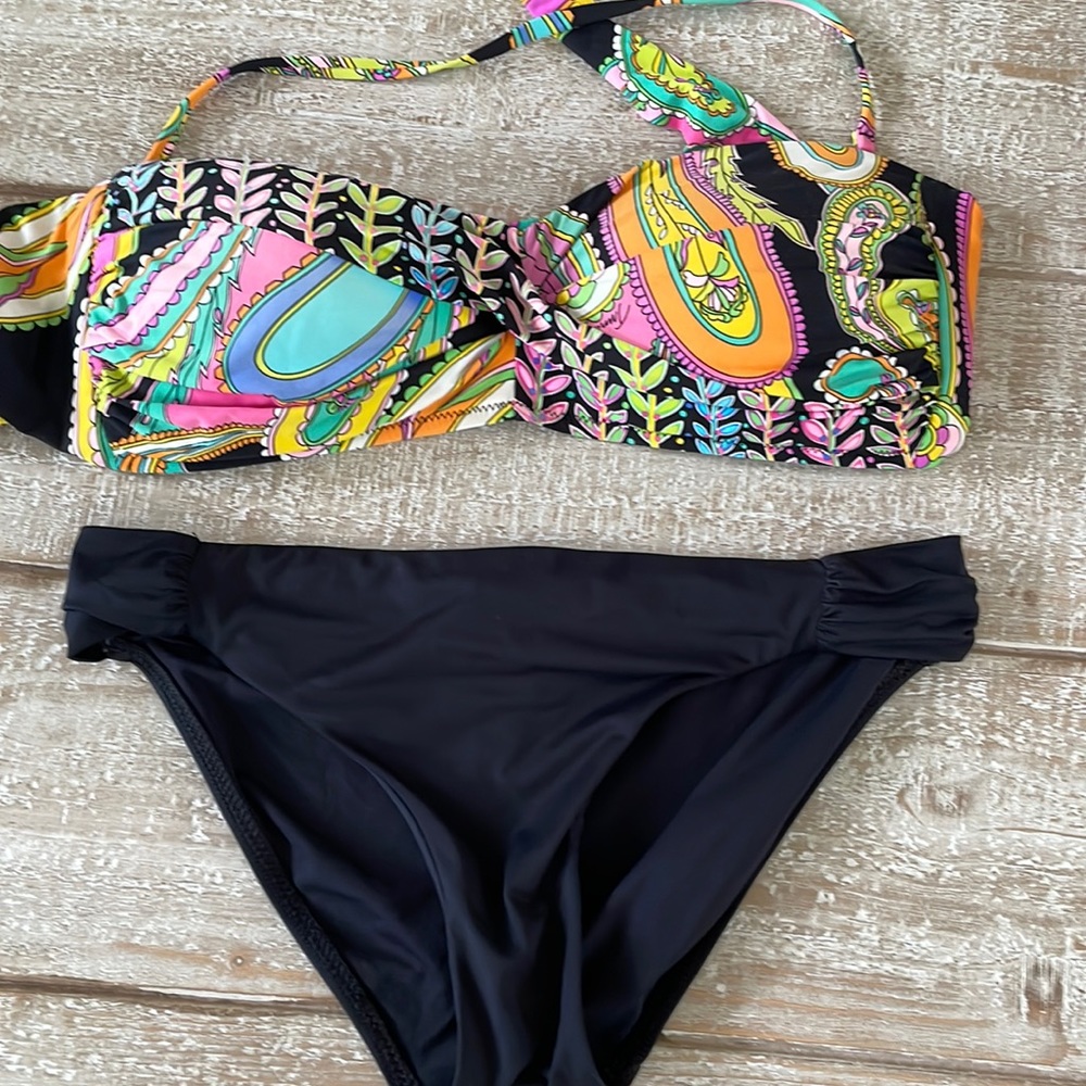 Trina Turk bikini sz 12 top and sz 10 bottoms